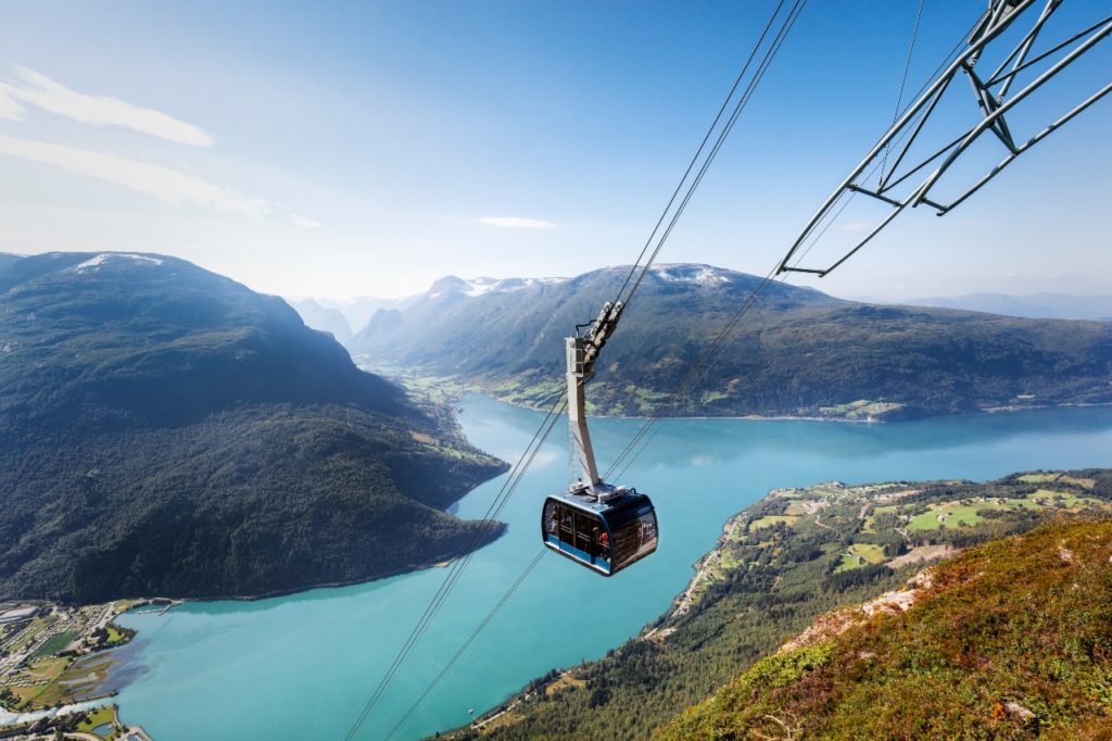 Loen skylift vakantie Noorwegen 2021